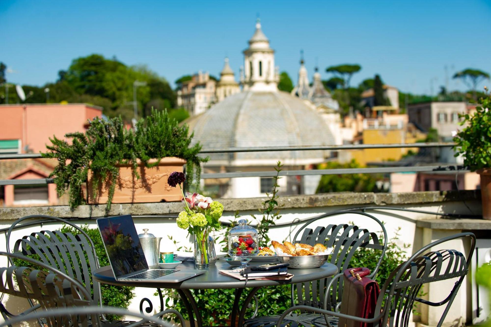 Hotel Locarno Roma Esterno foto
